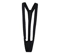 Men's Sexy Borat Mankini - Mankini for Man Man's Thong Swearwear Funny Suspender Thongs Swimwear Body Suits Mens Jockstraps Joke Gift Black