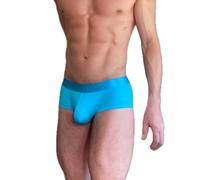 Mens Sexy Boxer Brief Underwear Shorts Low Rise With Contoured Front Pouch | Designed in the UK by British brand Hardyjock, Soft stretchy microfibre, 3D pouch, Hybrid trunk brief design, S - 3XL