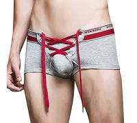 Mens Sexy Boxer Shorts Men's Brand Print Cotton Soft Breathable Underpants Underwear Outfits For Lingerie Jock Straps Men Thong Uk Male Under Wear Rude Gifts Pants Funny Boxers Briefs
