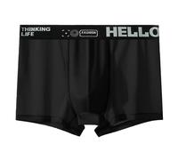 Men's Sexy Brief, Le Slip Francais Man Boxer Shorts Underwear Trendy Ice Silk Seamless for Men, Thin and Breathable