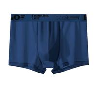 Men's Sexy Brief, Le Slip Francais Man Boxer Shorts Underwear Trendy Ice Silk Seamless for Men, Thin and Breathable
