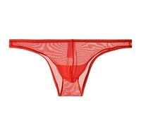 Mens Sexy Briefs See Through Sheer Boxer Mesh Underwear Shorts Trunks Mens Sheer Transparent Briefs Visible Erotic Panties Couple Ultra Tulle Underpants Translucent Fishnet Bikini Brief