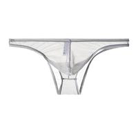 Mens Sexy Briefs See Through Sheer Boxer Mesh Underwear Shorts Trunks Mens Sheer Transparent Briefs Visible Erotic Panties Couple Ultra Tulle Underpants Translucent Fishnet Bikini Brief