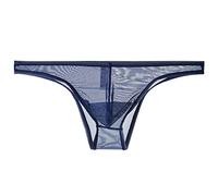 Mens Sexy Briefs See Through Sheer Boxer Mesh Underwear Shorts Trunks Mens Sheer Transparent Briefs Visible Erotic Panties Couple Ultra Tulle Underpants Translucent Fishnet Bikini Brief