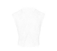 Mens Sexy Crop Tops Mesh Fishnet Tank Top Glitter Rhinestone Body Chain See Through Hollow Out Sleeveless Cropped Shirt Muscle Vest Sheer Sparkly Rave Outfit Nightclub Concert Festival Party Costume