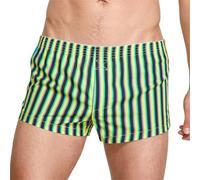 Men's Sexy Erotic Thong Transparent Thong Striped Shorts Comfortable And Casual Soft And Breathable Pajamas Briefs For Home