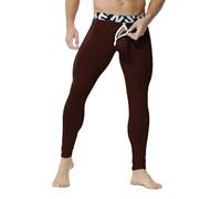 Mens Sexy Underwear for The Bedroom - Cotton Thermal Long Legging Pants - Essentials Hoodie - Plus Size - Christmas Coffee