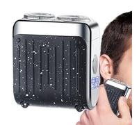 Men's Shaver - Digital Display Body Shaver Magnetic | Double Ring Beard Shaver Tool Fast Electricity Cutting For Men Daily Allegation Dry Dry Rater Business Shower Birthday