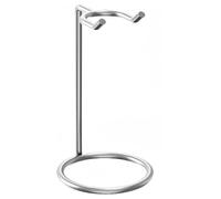 Mens Shaver Holder, Stainless Steel Shaver Holder, Bathroom Shaving Storage Holder, Long Handle Display Stand, Worktop Storage Accessory, Portable Base