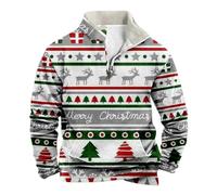 Mens Sherpa Fleece Jacket Aztec Fleece Pullover Men Ugly Shirts Mens Winter Pullover Jacket Mens Puffer Jacket with Hood Plain Hoodies This is My Christmas Jumper Parker Jackets for Men UK