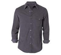 Men's Shirt Black Red Men's Fashion Cord Spring Pockets Button Long Sleeve Full Tone Shirt Top Inflation Men's Shirts, gray, XXXXXXXXL