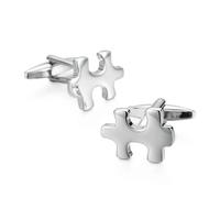 Men's Shirt Cufflinks Copper Material Golf Chess Ship Rudder Anchor Playing Card Design Cuffbutton For Wedding, Banquet, Ceremony(Color 18)