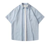 Mens Shirts Casual, Holiday Shirts for Men, High-Texture Wrinkle Resistant Regular Fit Fashion Classic Comforty Breathable Office Business Tees Daily Versatile Vacation Style