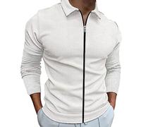 Men's Shirts Comfort Adult Number Day T-Shirt Short-Sleeve V Neck Fathers Day Tshirt Letter Print Henley T Shirt Athletic Basic Tee Tennis Tunic Blouse Sportwear (White,M)