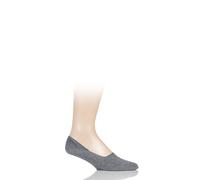 Men's Shoe Liners FALKE Invisible Step in Soft Cotton with Heel Grip 1 Pair Pack