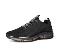 Men's Shoes Large Sizes Trend Breathable Sneakers for Everyday Use, black, 10 UK