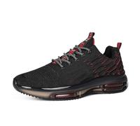 Men's Shoes Large Sizes Trend Breathable Sneakers for Everyday Use, red, 8 UK