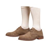 Men's Shoes Low Heels Square Pointed Toe Lace-up All Seasons Comfortable Loafers Man Tendanc Solid Color for Beer Festival Walking Sports, khaki, 11 UK