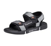 Men's Shoes Original Pair Style Sandals Summer New Trend Sport Leisure Purpose Slippers Non-Slip Outdoor Beach Shoes Men I-5923 Shoes, gray, 9.5 UK