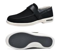 Men's Shoes Wide Width Shoes Men Orthopedic Shoes with Memory Foam Air Cushion Supportive Walking Sneaker for Elderly Swollen Feet Thumb Valgus Memory Foam（A10906）