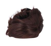 Men's Short Boy's Wig Safe Heat Resistant Halloween Party Wig (Dark Brown)