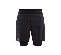 Men's short Craft PRO TRAIL 2IN1 (Black)