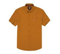 Mens Short Sleeve Oxford Shirt Plain or Stripe,Classic Fit,Button Down Collar & Pocket. Holiday Apparel Leisure Shirts. by Janeo British Apparel. Mellow Mustard Gold Plain, S