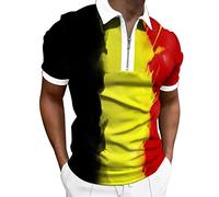 Men's Short Sleeve Polo Shirts 1/4 Zip Quick Dry Golf Polo Shirt Summer Outdoor Lightweight Short Sleeved Shirts T Shirt for Men Sales Clearance Crazy Golf Polo Shirt Tshirt