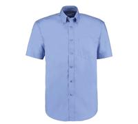 Mens Short Sleeve Shirt Kustom Kit KK109 Classic Fit Premium Oxford Shirts