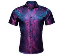 Men's Short Sleeve Shirts Loose Fit Summer Graphic Tshirts Beach Vacation Printed Casual Oversized Personalized Cruise Shirt Navy
