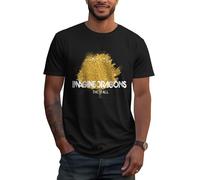 Men's Short Sleeve Summer Cotton Imagine Logo Print Tee T Shirts Crew Neck Dragons T-Shirt Tops Band Tshirt for Men Big Teen Boy Fans Merch Clothes Gift