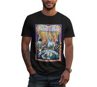 Men's Short Sleeve Summer Cotton Status Logo Print Tee T Shirts Crew Neck Quo T-Shirt Tops Band Tshirt for Men Big Teen Boy Fans Merch Clothes Gift