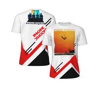 Men's Short Sleeve Summer Imagine Logo Print Tee T Shirts Crew Neck Dragons T-Shirt Tops Band Tshirt for Men Big Teen Boy Fans Merch Clothes Gift Black