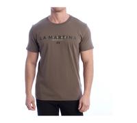 Men's Short Sleeve T-shirt - male - La Martina - T-Shirts - Brown - L - Tops L