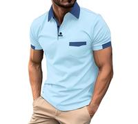 Mens Short Sleeve T Shirt Spring Mens Compression Vest Men Men's T Shirts Muscle Fit T Shirt Gift Lapel Collor White Blouse 3/4 Sleeve Tops Basic Ttshirts Base Layer Tops Cot Ton Vest Male
