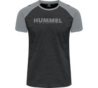 Men's Short-sleeved Handball Top Legacy Blocked - Black/grey