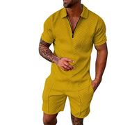 Mens Shorts and Shirt Sets Casual Tracksuit Set Loose Fitting Floral Print Men Summer Sets Button Down Henley T Shirts for Men Stretch Holiday Fashionable Set Tee Outfits 2 Piece Formal