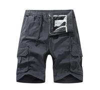 Men's Shorts, Lightweight Work Trousers, Stretch Shorts, Summer Denim Half Pants, Casual Bermuda, Men's Sweat Shorts with Drawstring, Loose Summer Trousers, Lightweight Leisure Trousers, Jogging