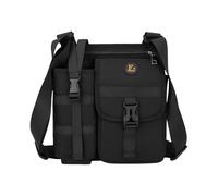 Mens Shoulder Bag Adjustable Strap with Bottle Holder