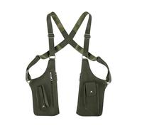 Men'S Shoulder Bags,Unisex Leather Shoulder Bags,Adjustable Crossbody Bags,Suitable For Daily Commuting,Travel,Outdoor Hiking,Cycling And Various Other Activities (Army green)