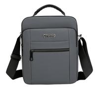 Men's Shoulder Crossbody Bag Waterproof Oxford Fabric Multiple Zip Pockets for Office Workers Urban Commuters Daily Use Business Meetings