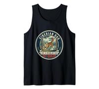 Mens Siberian Dad Like A Regular Dad But Cooler Cat Dad Tank Top