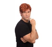 Mens Side Parting Ginger Wig