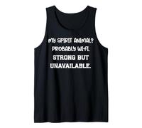 Mens Sigma Rule Quote Silent Strength Lone Wolf Mindset Viral Tank Top