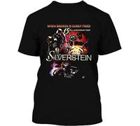 Men's Silverstein When Broken is Easily Fixed 15 Year Anniversary Tuor 68 T Shirt XL Black