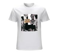 Men's Simple Minds Man Clothing 1985 Album Art T-Shirt Short Sleeve Casual Tee Clothing Soft Cotton Streetwear Graphic Unisex T-Shirt White L
