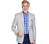 Mens Single Breasted Classic Oxford Blazer-Tailored/Full Fitting (Size: 42) (Colour: Beige)