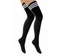 Men's Sissy Thigh High Socks Over Knee Socks,Femboy Thigh High Stockings for Cross-dressers,Sheer Sissy Stockings Crossdressing Lingerie for Men,Black, Black, One Size