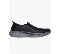 Slade Low Profile Leather Slip-ins Black Skechers Black 11