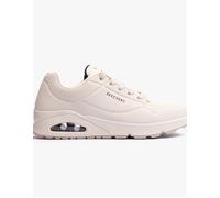 Skechers Men's Uno Stand on Air Sneaker, Off White Durabuck Mesh, 10.5 UK